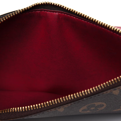 Louis Vuitton Monogram Adele Wallet Fuchsia 9 of 13