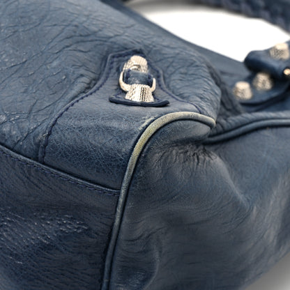Balenciaga Agneau Giant 12 Silver Hardware Velo Bleu Mineral 10 of 14