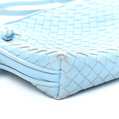 Bottega Veneta Nappa Intrecciato Crossbody Pillow Light Blue 6 of 9