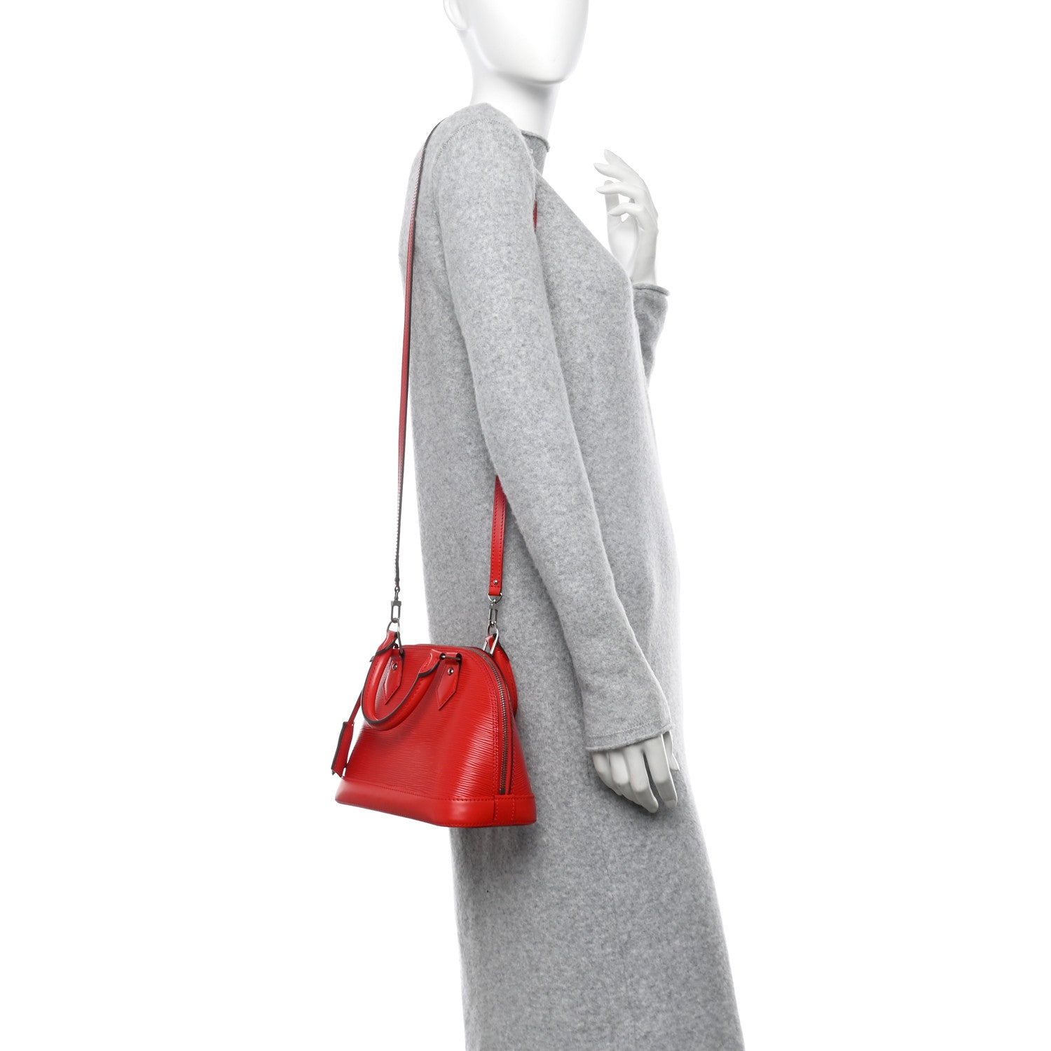 Louis Vuitton Epi Alma BB Coquelicot 2 of 11