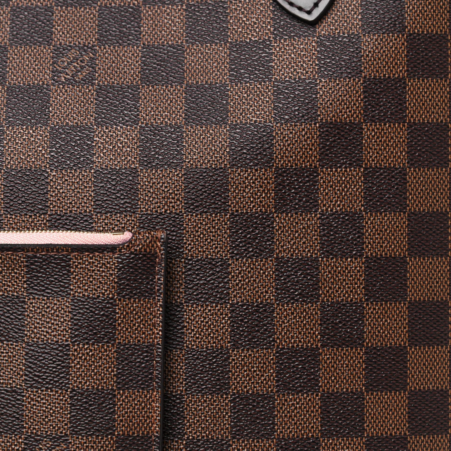 Damier Ebene Neo Neverfull MM Rose Ballerine
