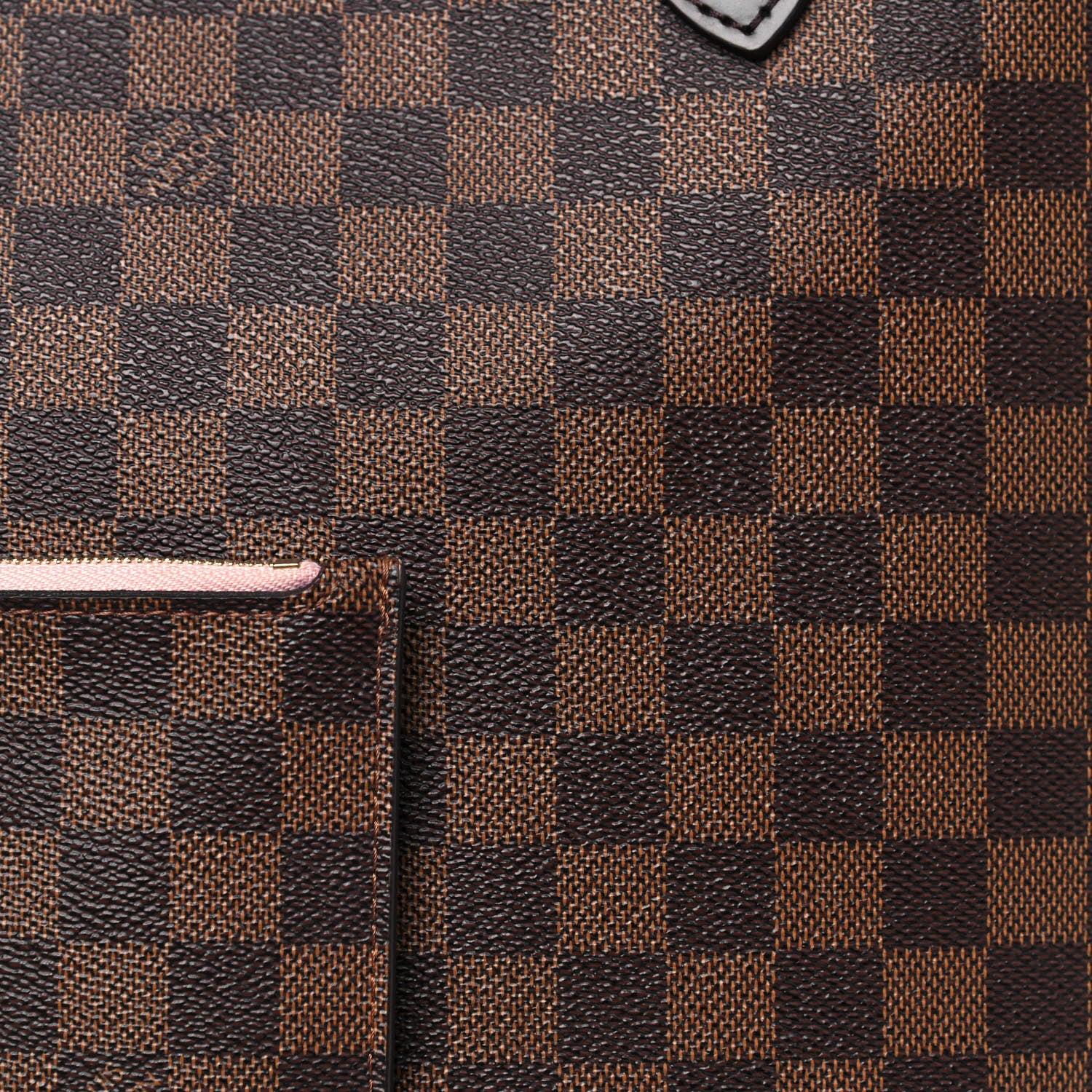 Louis Vuitton Damier Ebene Neo Neverfull MM Rose Ballerine 13 of 13
