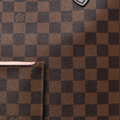Louis Vuitton Damier Ebene Neo Neverfull MM Rose Ballerine 13 of 13