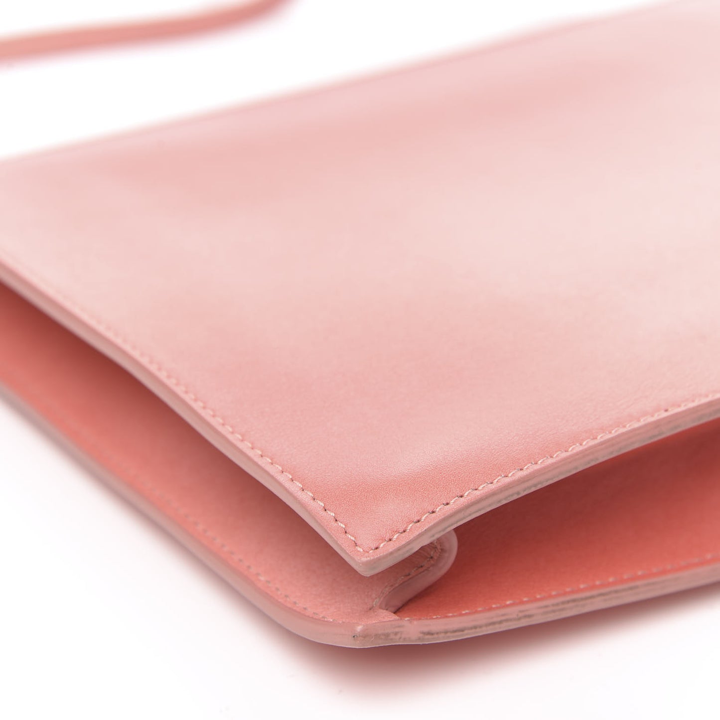 Smooth Calfskin Mini Clasp Bag Pink