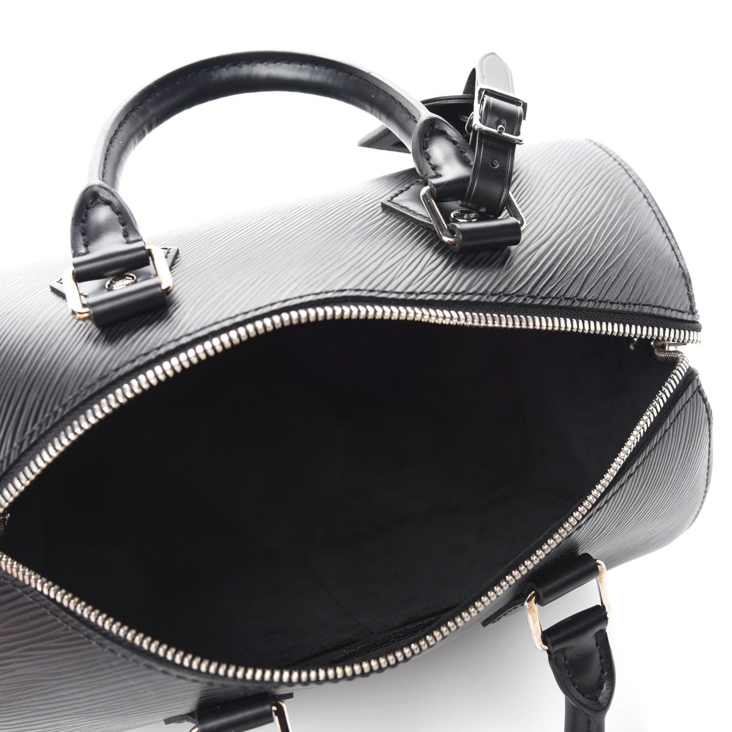 Louis Vuitton Epi Speedy Bandouliere 25 Black 5 of 10