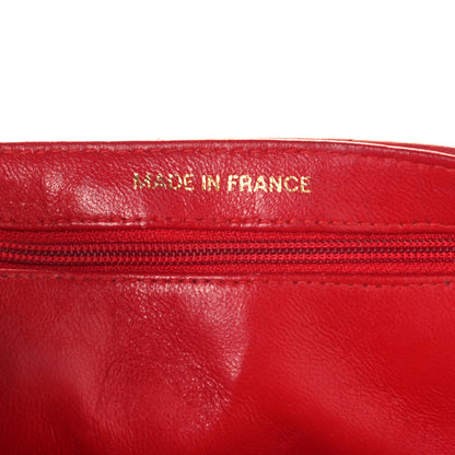 Chanel Lambskin Quilted Medium Double Sided Flap Red 8 of 12