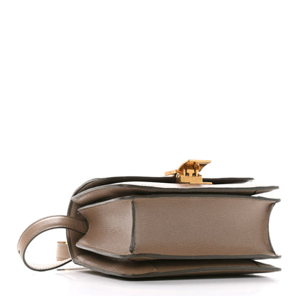 Celine Liege Calfskin Small Classic Box Flap Bag Taupe 4 of 9