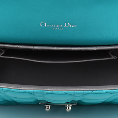 Christian Dior Lambskin Cannage Large Miss Dior Flap Turquoise 4 of 9