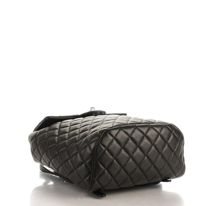 Chanel Lambskin Quilted Small Urban Spirit Backpack Black 4 of 8