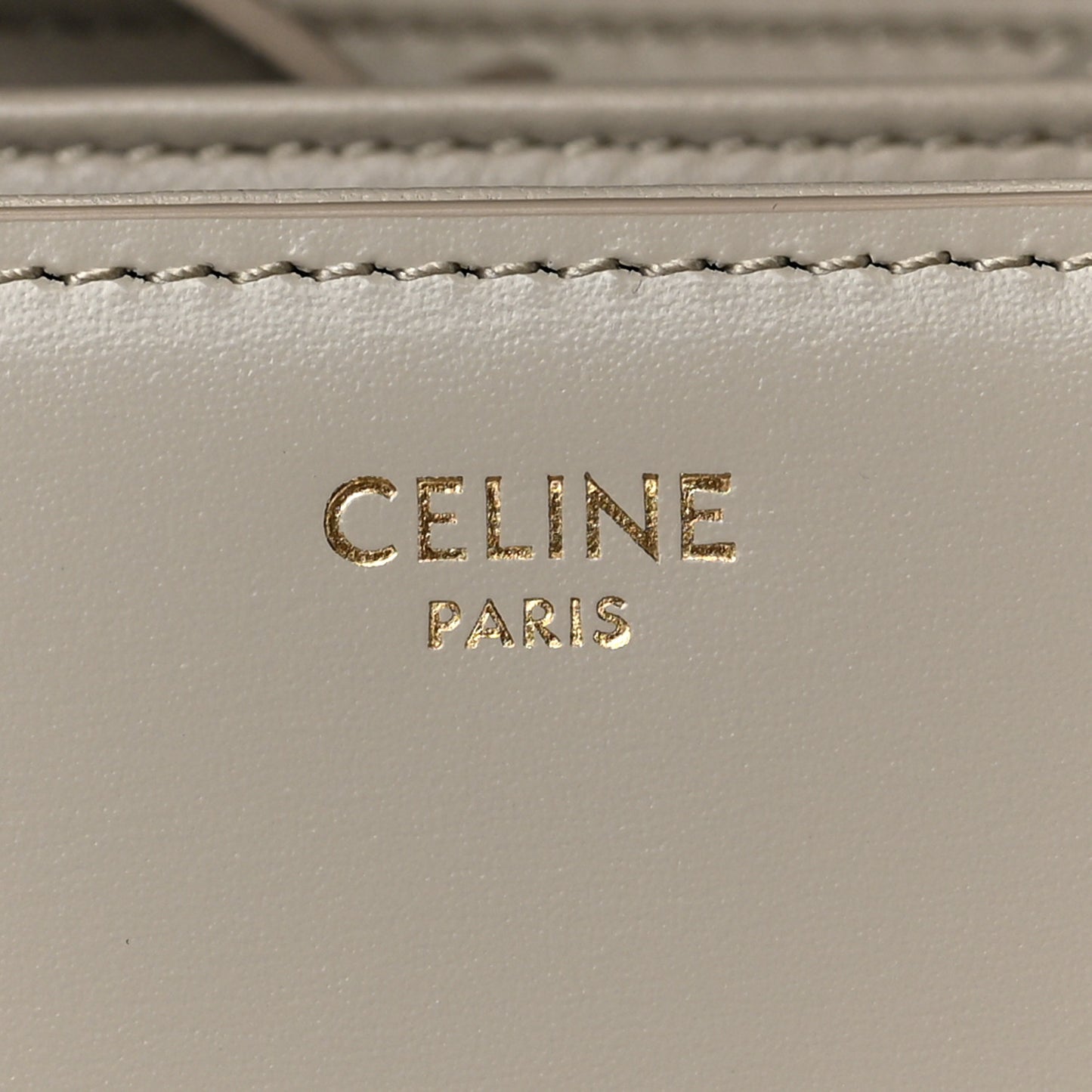 Shiny Calfskin Medium Triomphe Trench