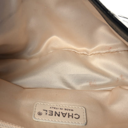 Chanel Lambskin Quilted East West Flap Black 5 of 10