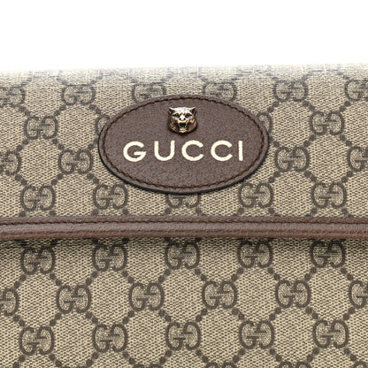 Gucci GG Supreme Monogram Neo Vintage Web Belt Bag Brown 8 of 10