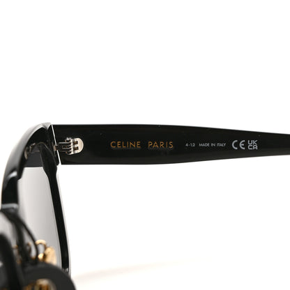 Celine Acetate Triomphe Sunglasses CL40222F Black 5 of 7