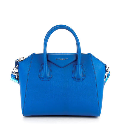 Givenchy Sugar Goatskin Small Antigona Indigo Blue 1 of 7