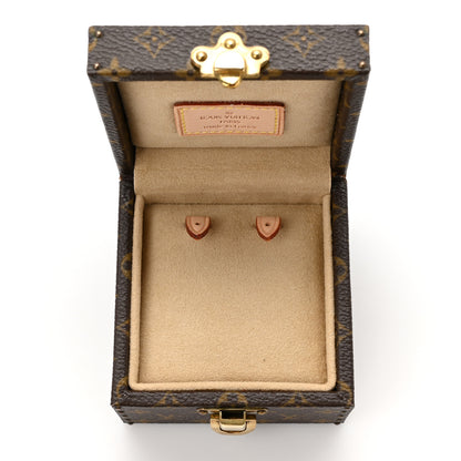 Louis Vuitton Monogram Earring Box Mini Trunk Case 7 of 7