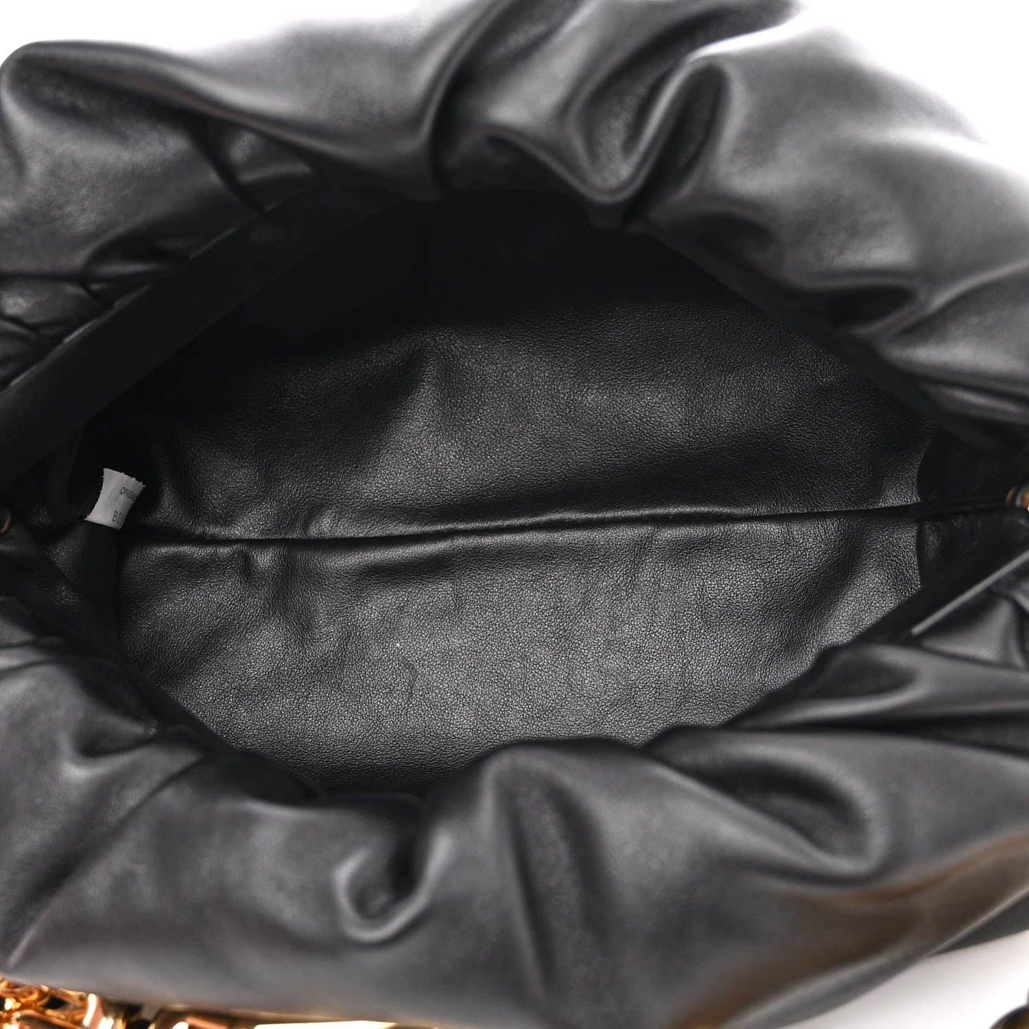 Bottega Veneta Calfskin The Pouch Chain Black 5 of 13