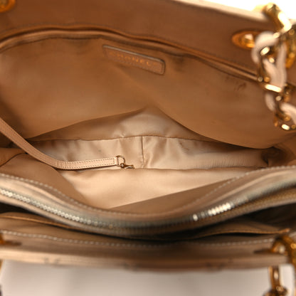 Chanel Caviar Quilted Grand Shopping Tote GST Beige Clair 6 of 16