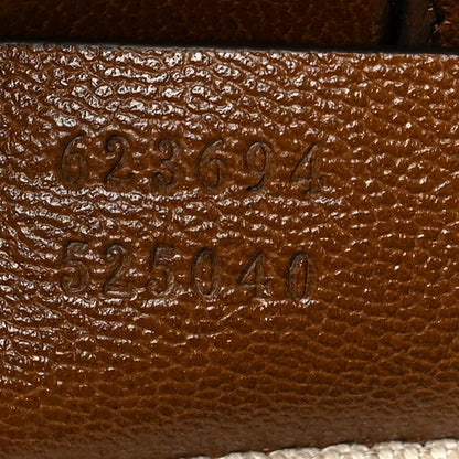 Gucci Monogram Horsebit 1955 Tote Bag Beige Brown Sugar 8 of 8