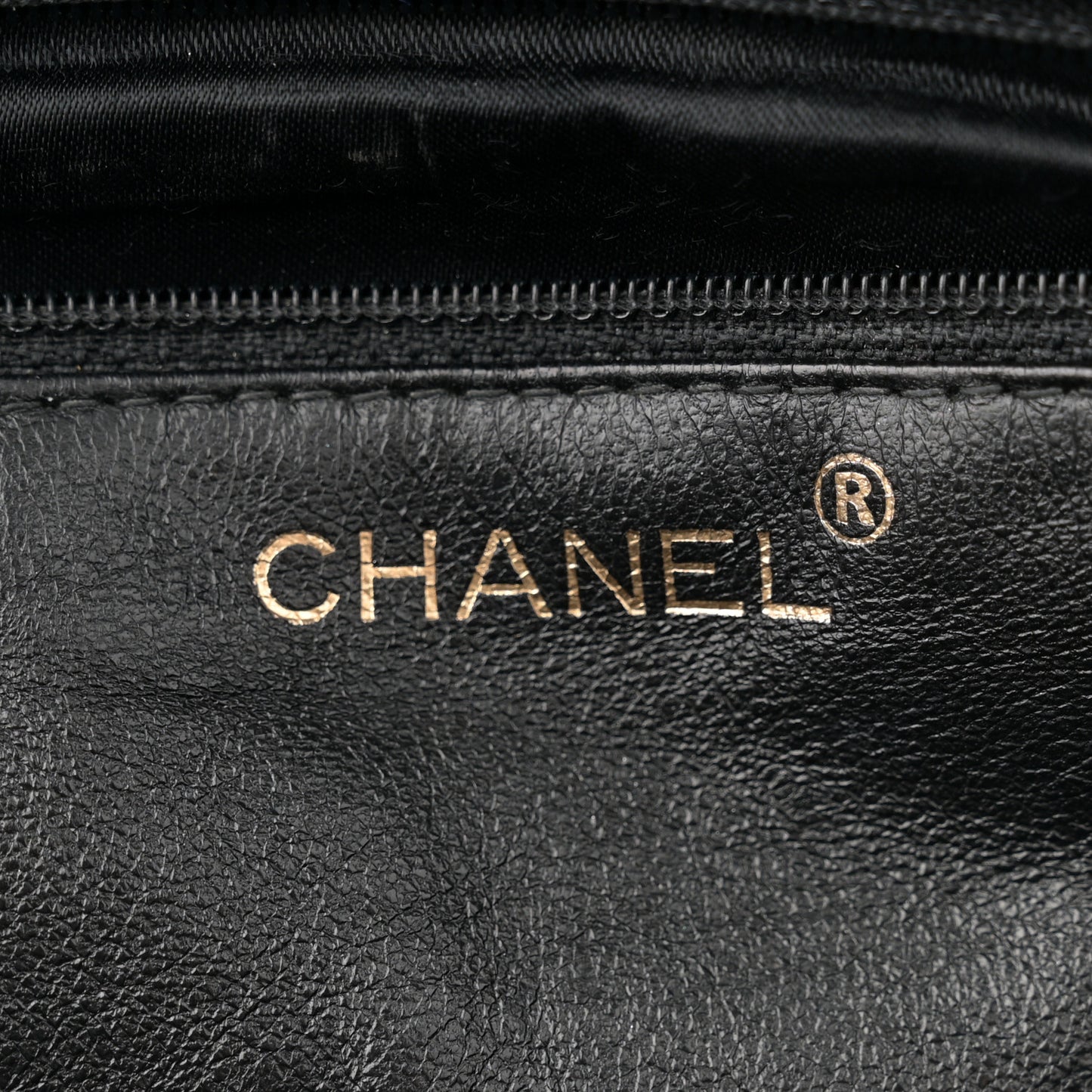 Caviar Quilted Flap Shoulder Bag Black