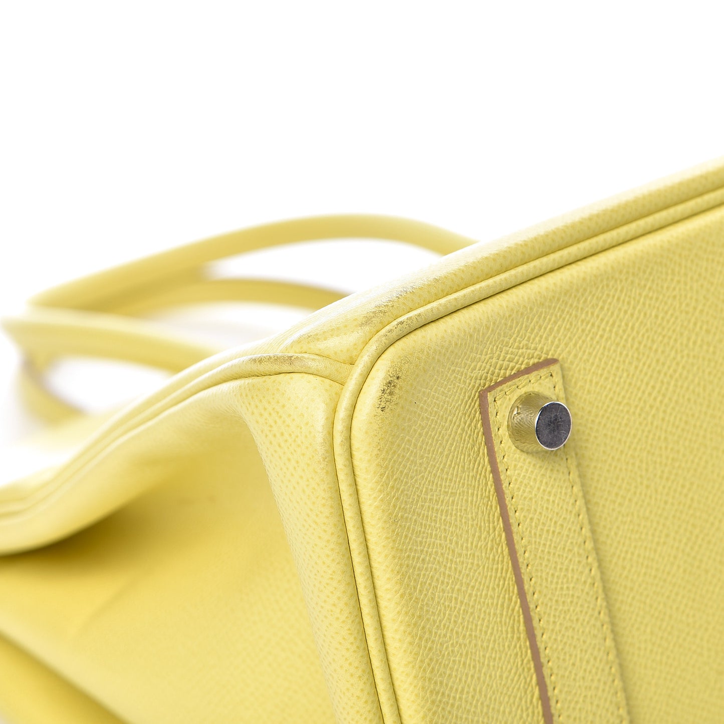 Epsom Birkin 35 Lime
