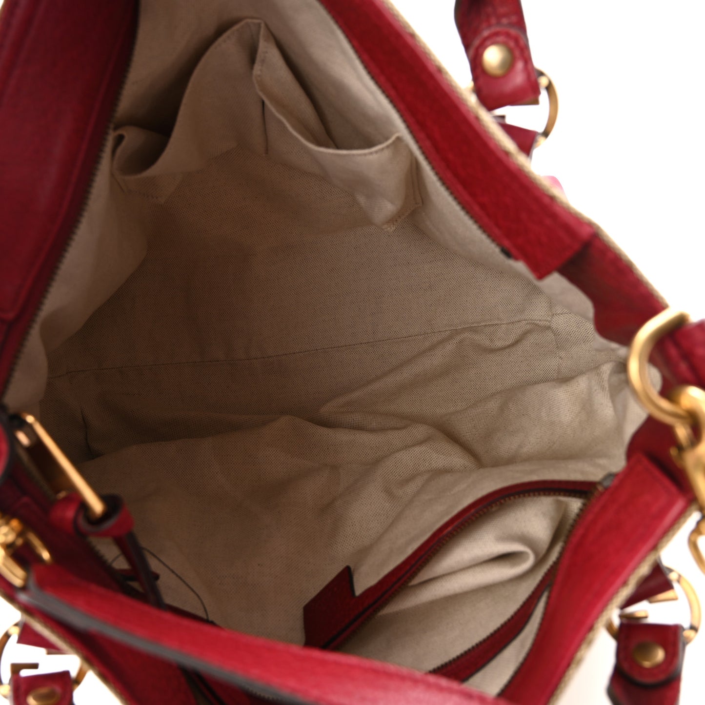 Monogram Medium Miss GG Top Handle Bag Dark Red