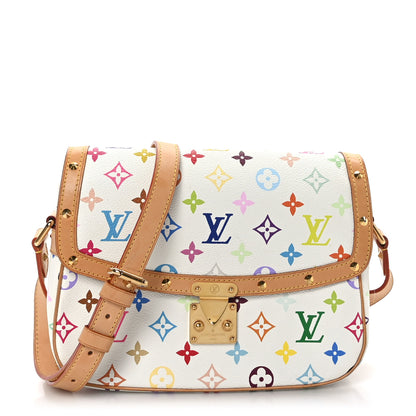 Louis Vuitton Monogram Multicolor Sologne White 1 of 8