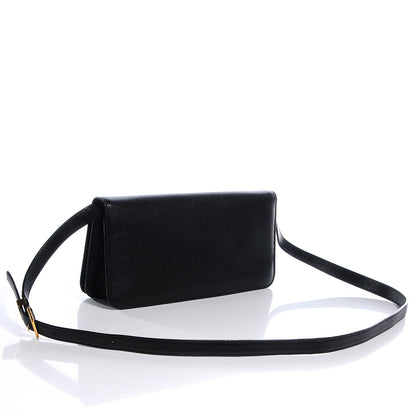 Tom Ford Calfskin Natalia East-West Shoulder Bag Black 3 of 7