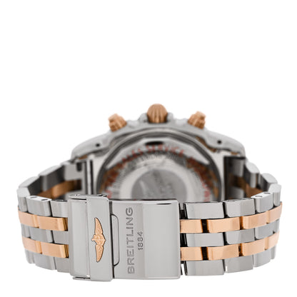 Breitling Stainless Steel 18K Rose Gold 44mm Chronomat Automatic Watch Blue CB011012/B968 3 of 5