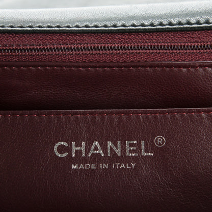 Chanel Lambskin Quilted Jumbo Single Flap Black 8 of 9