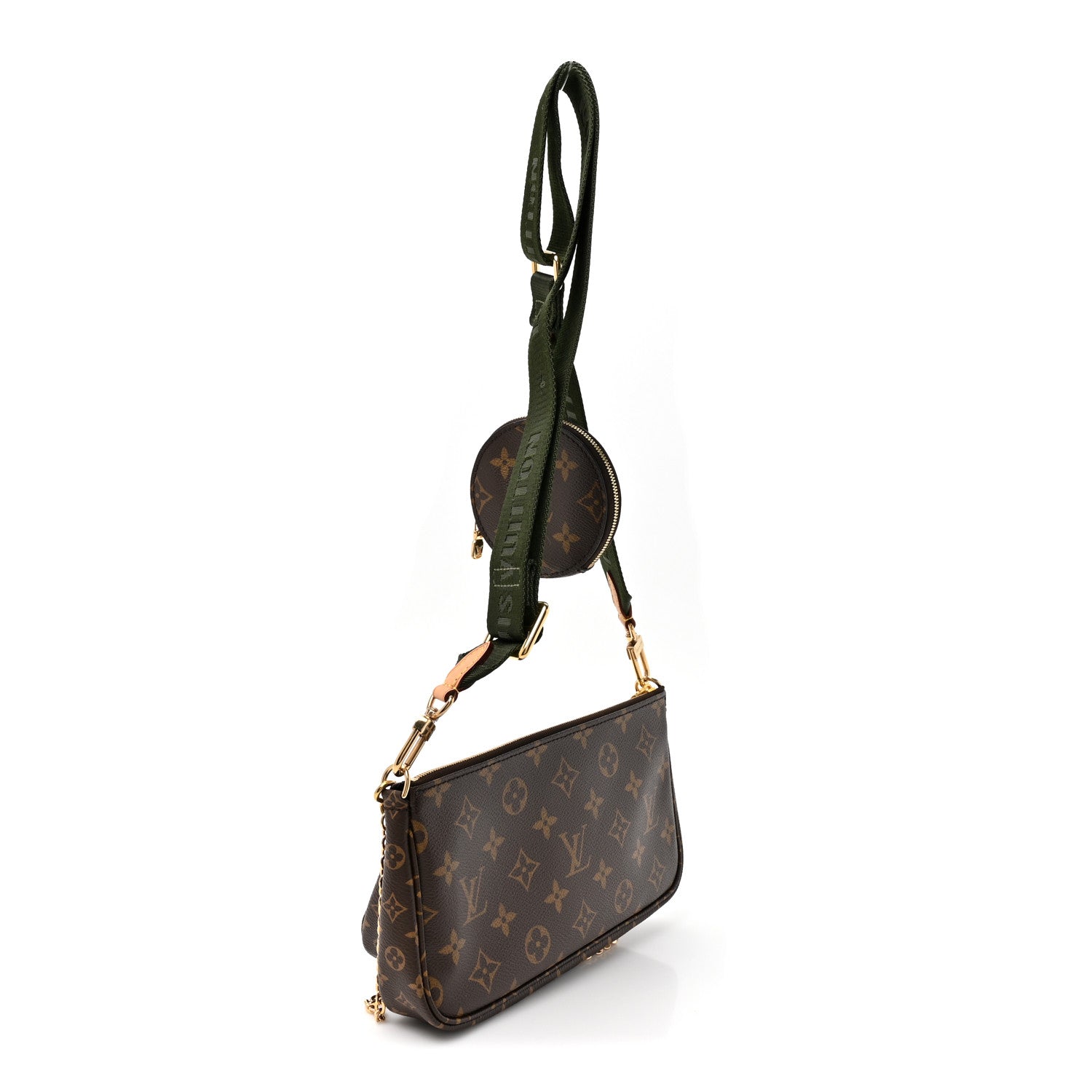 Louis Vuitton Monogram Multi Pochette Accessories Kaki 2 of 9