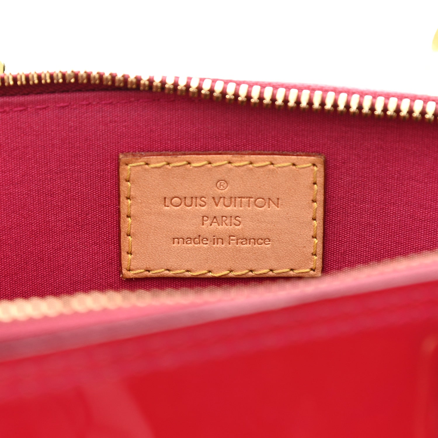 Louis Vuitton Vernis Alma BB Rose Indien 5 of 13