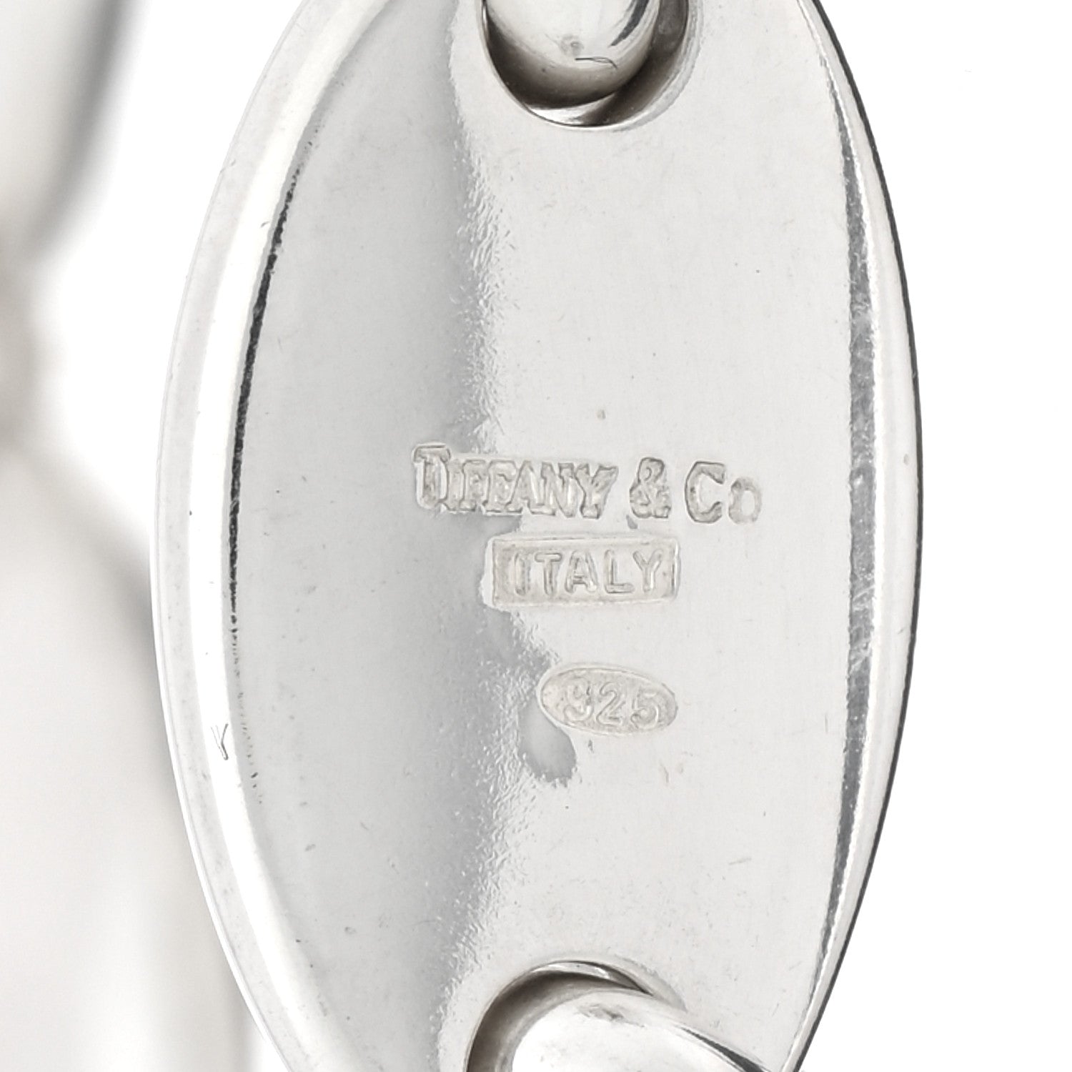 Tiffany Sterling Silver Pebble Link Bracelet 3 of 4
