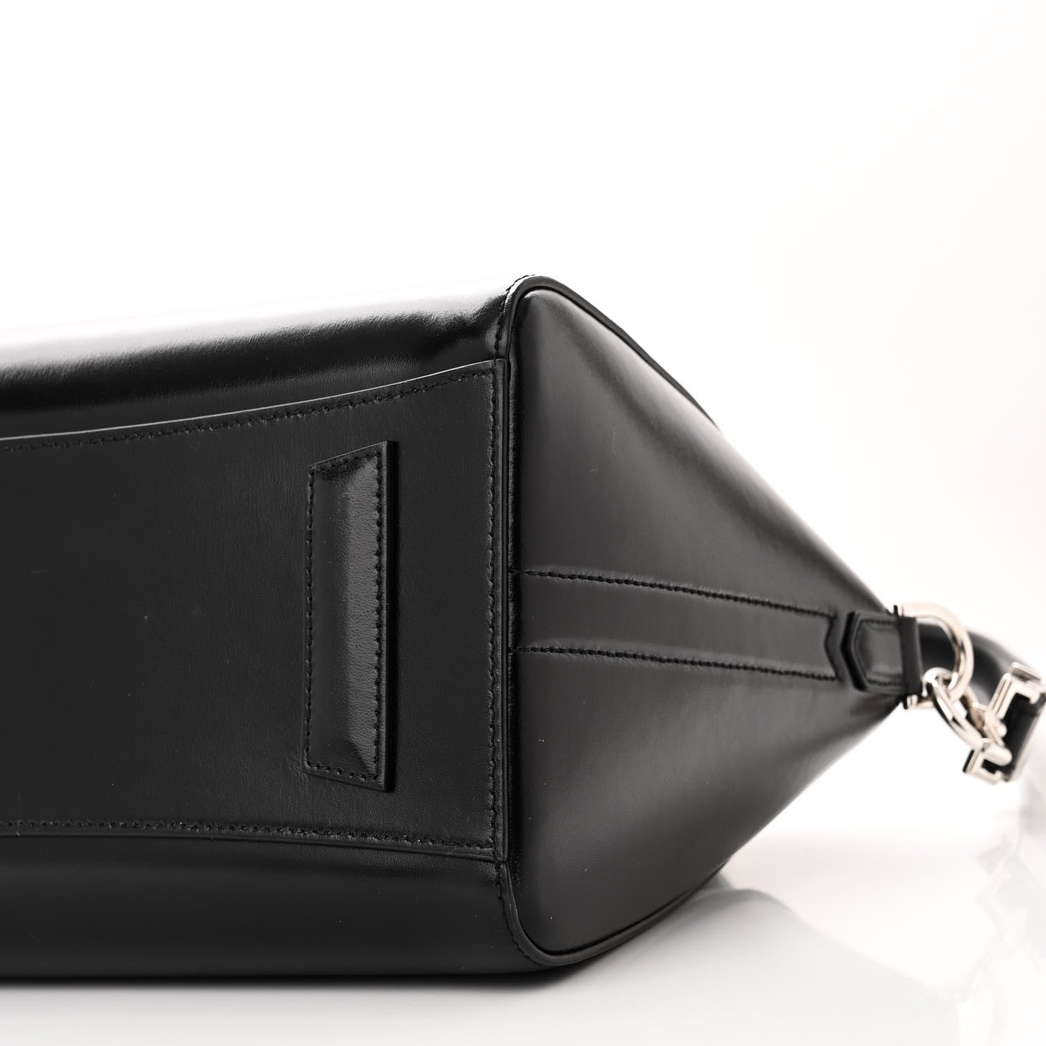 Givenchy Shiny Lord Calfskin Small Antigona Black 10 of 10