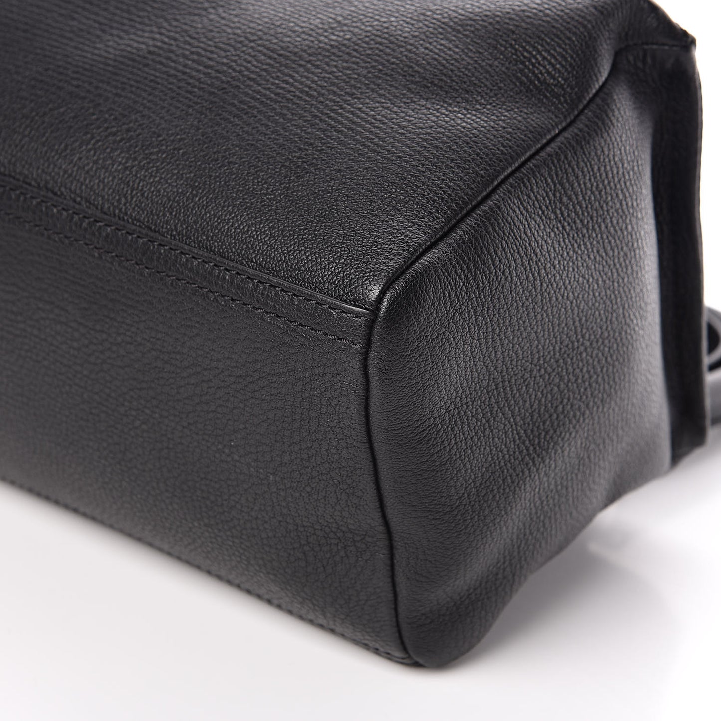Sugar Goatskin Small Pandora Black