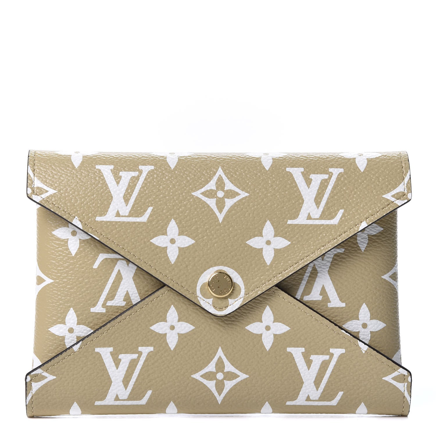 Louis Vuitton Monogram Giant Medium Kirigami Pochette Insert Beige 2 of 9