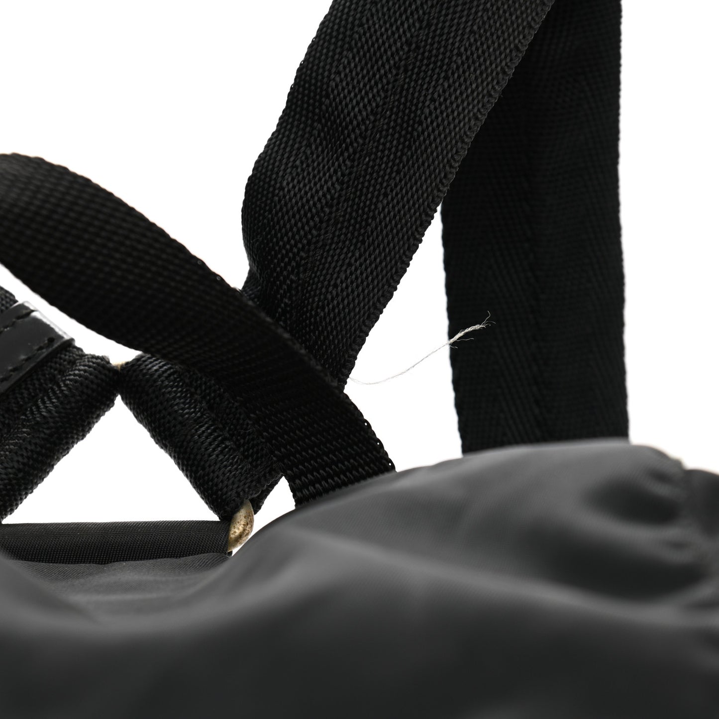 Nylon Vela Medium Backpack Black