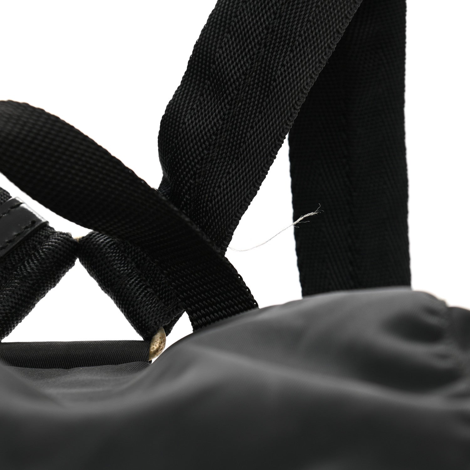 Prada Nylon Vela Medium Backpack Black 13 of 14