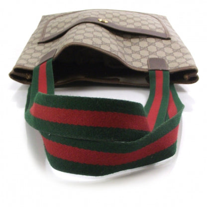Gucci Monogram Web Tote Ebony 6 of 10