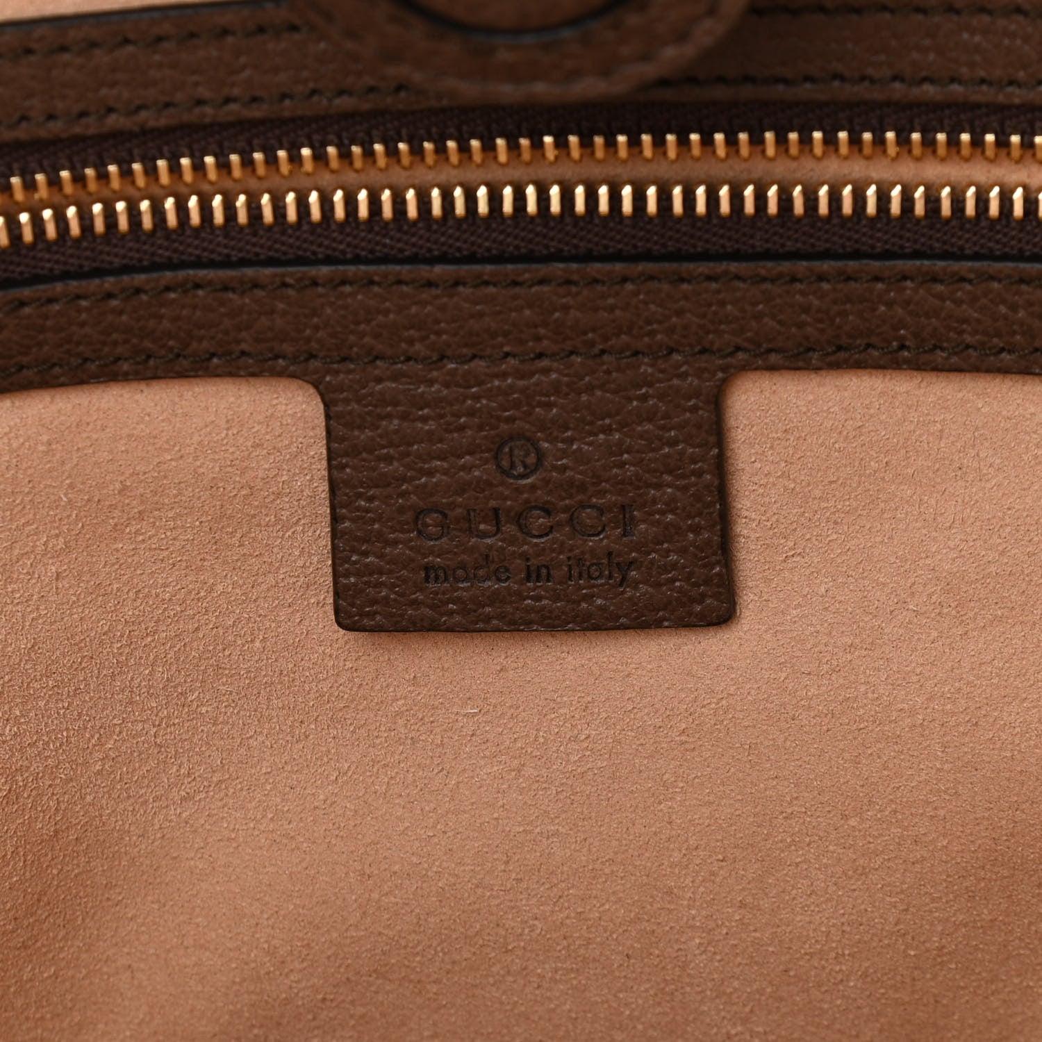 Gucci GG Supreme Monogram Medium Ophidia Shopping Tote Brown 6 of 10