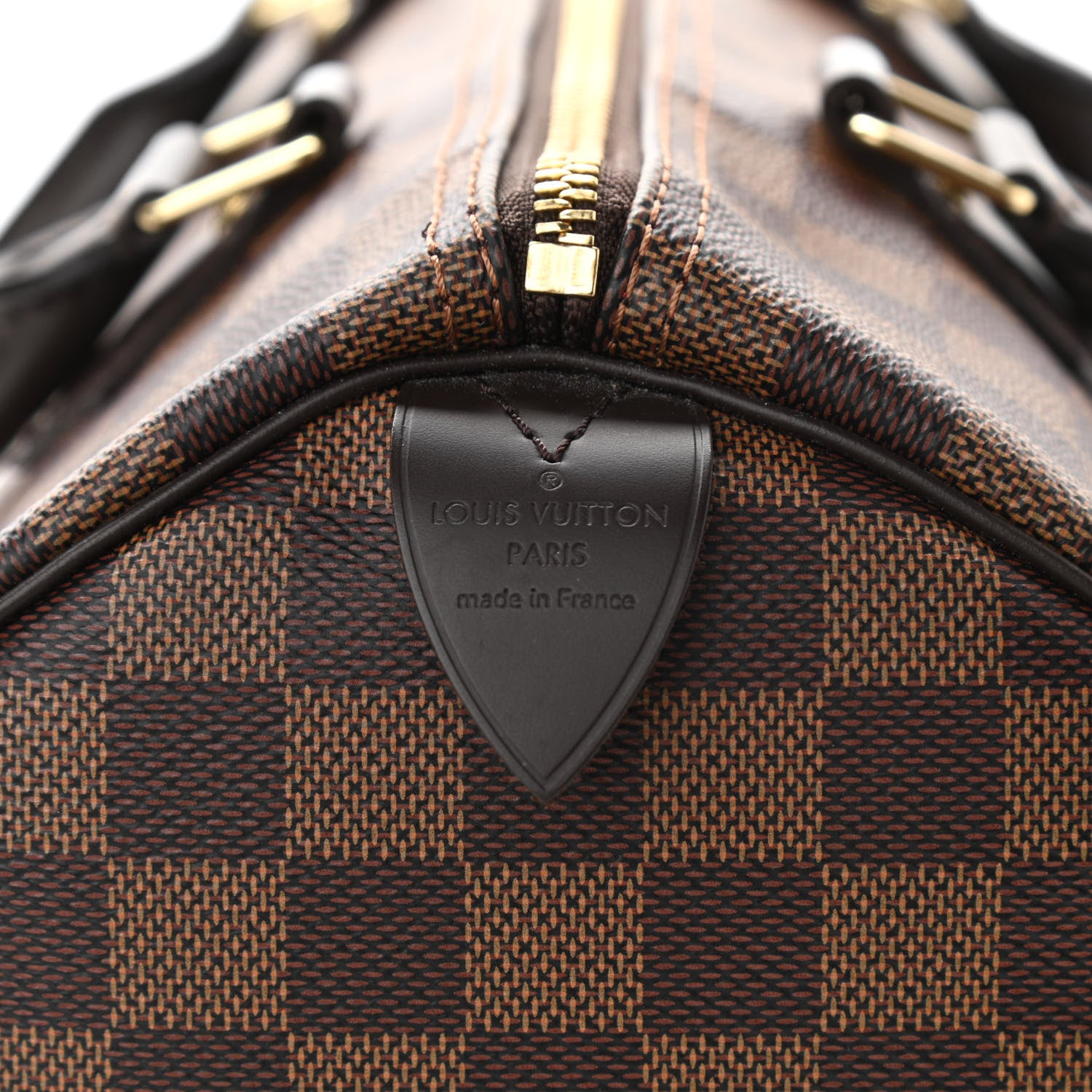 Louis Vuitton Damier Ebene Speedy 30 6 of 12