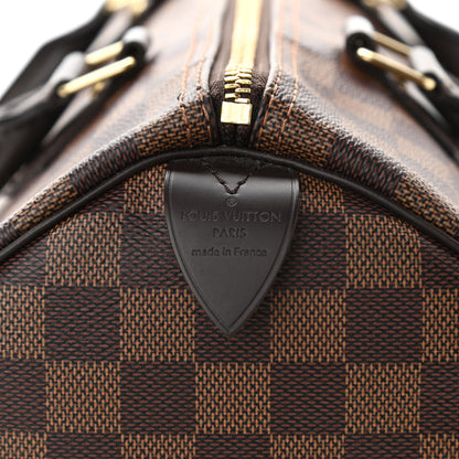 Louis Vuitton Damier Ebene Speedy 30 6 of 12