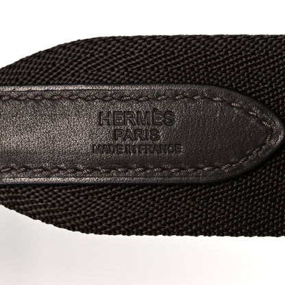 Hermes Fabric Carrying Dog Bag Kaki Feu 10 of 12