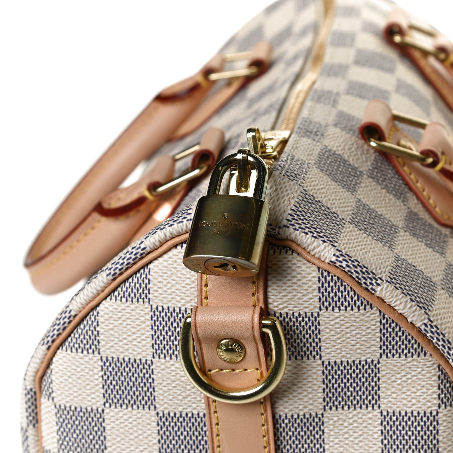 Louis Vuitton Damier Azur Speedy Bandouliere 25 9 of 11