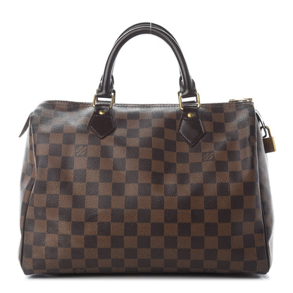 Louis Vuitton Damier Ebene Speedy 30 1 of 8