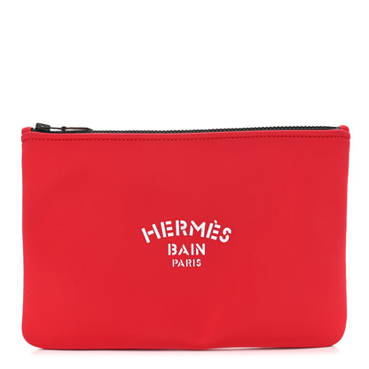 Hermes Neoprene Neobain Medium Case Rouge 1 of 8