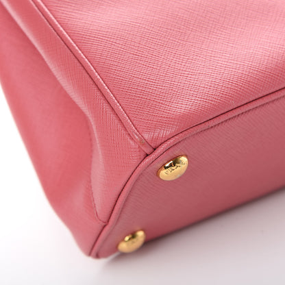 Prada Saffiano Mini Galleria Double Zip Tote Tamaris 12 of 20