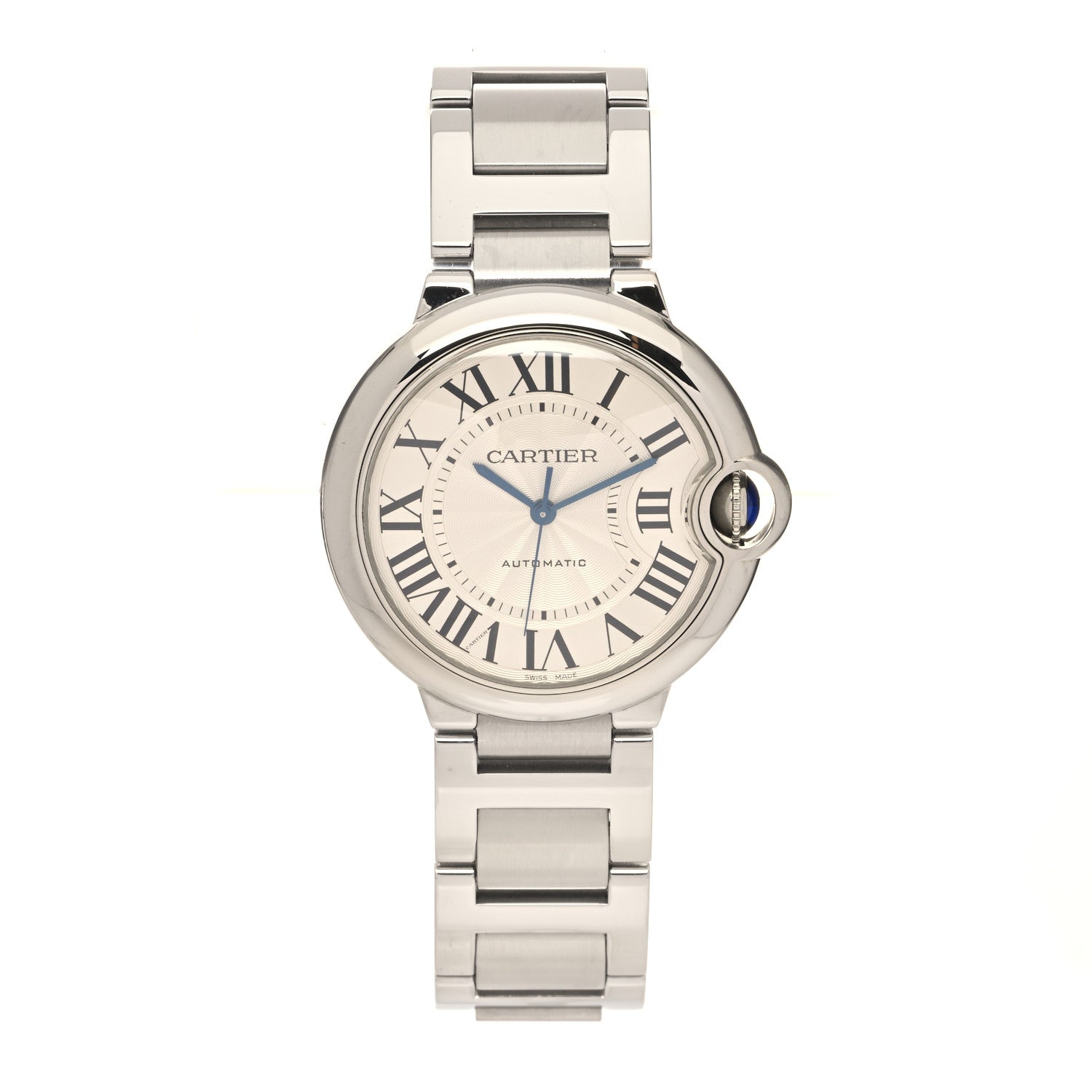 Cartier Stainless Steel 36mm Ballon Bleu De Cartier Automatic Watch 1 of 5