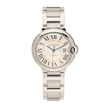 Cartier Stainless Steel 36mm Ballon Bleu De Cartier Automatic Watch 1 of 5