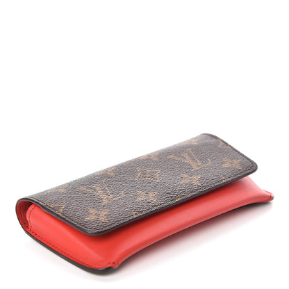 Louis Vuitton Monogram Woody Sunglass Case Rouge 4 of 7