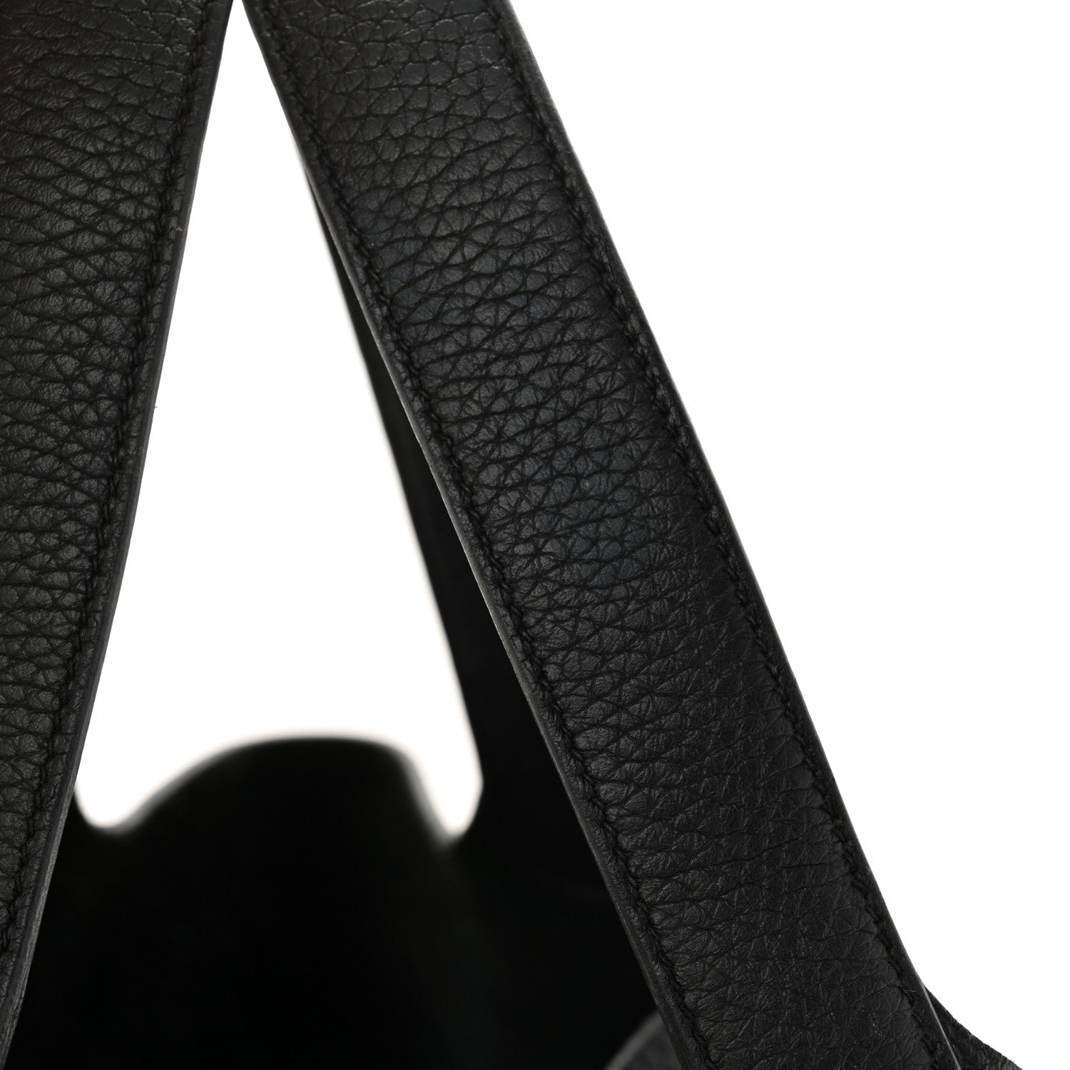 Hermes Taurillon Clemence Picotin Lock 22 MM Black 16 of 19